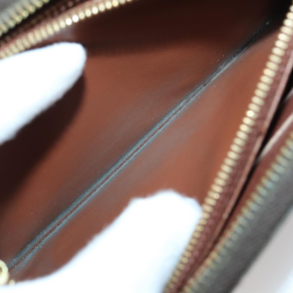 LOUIS VUITTON Monogram Empreinte Wallet 10 Set Red LV Auth CB123