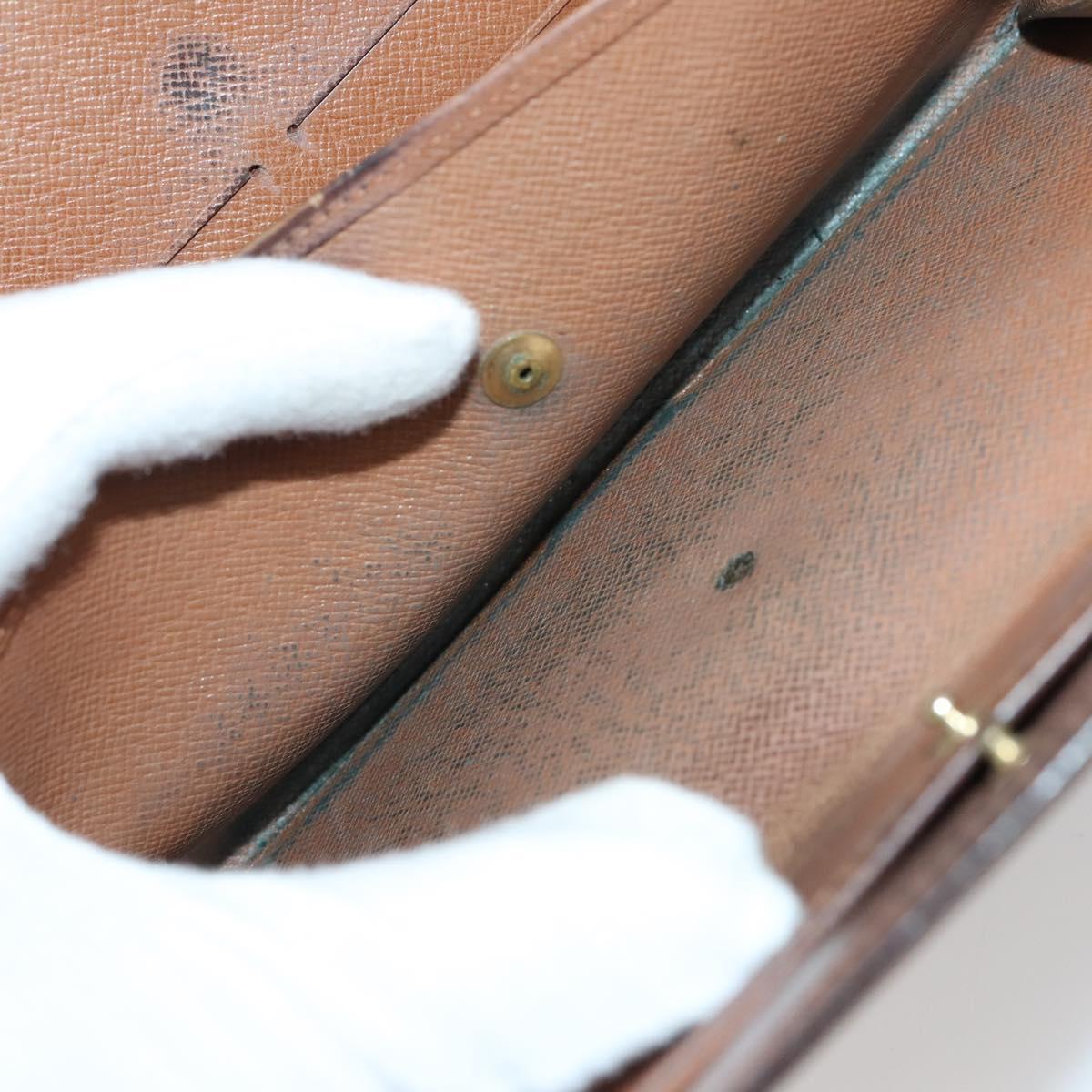 LOUIS VUITTON Monogram Wallet 10 Set LV Auth CB126