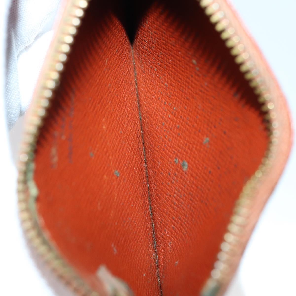 LOUIS VUITTON Monogram Epi Wallet 10 Set Black Red blue LV Auth CB130