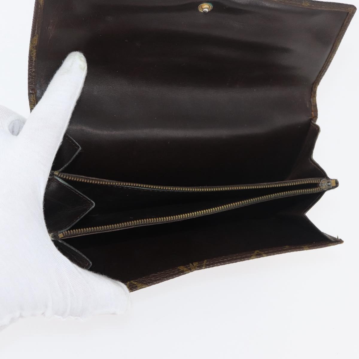 LOUIS VUITTON Monogram Wallet 10 Set LV Auth CB143