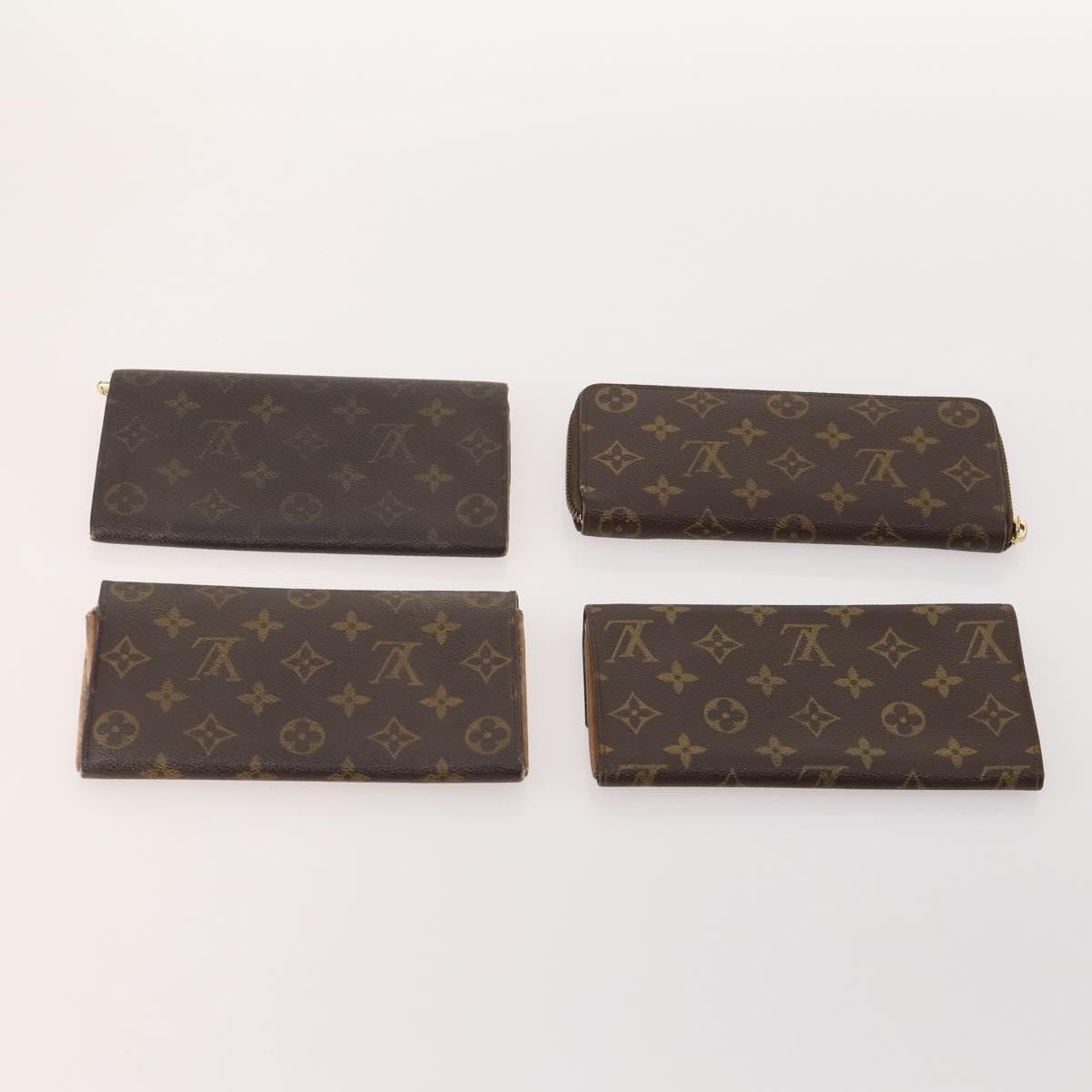 LOUIS VUITTON Monogram Wallet 10 Set LV Auth CB146