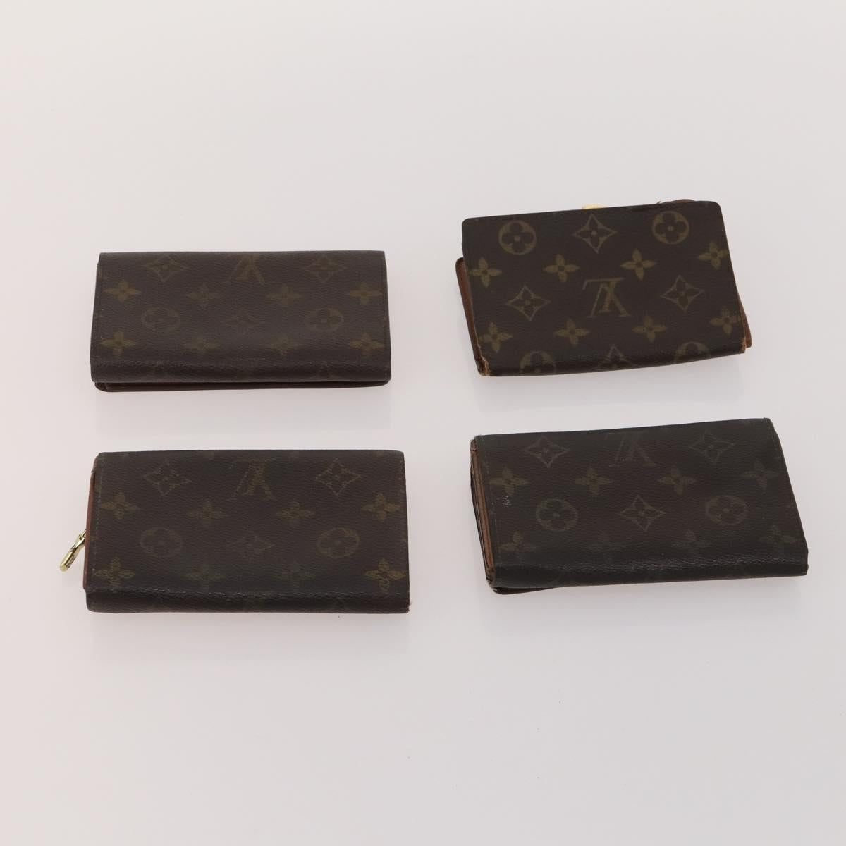LOUIS VUITTON Monogram Wallet 10 Set LV Auth CB149