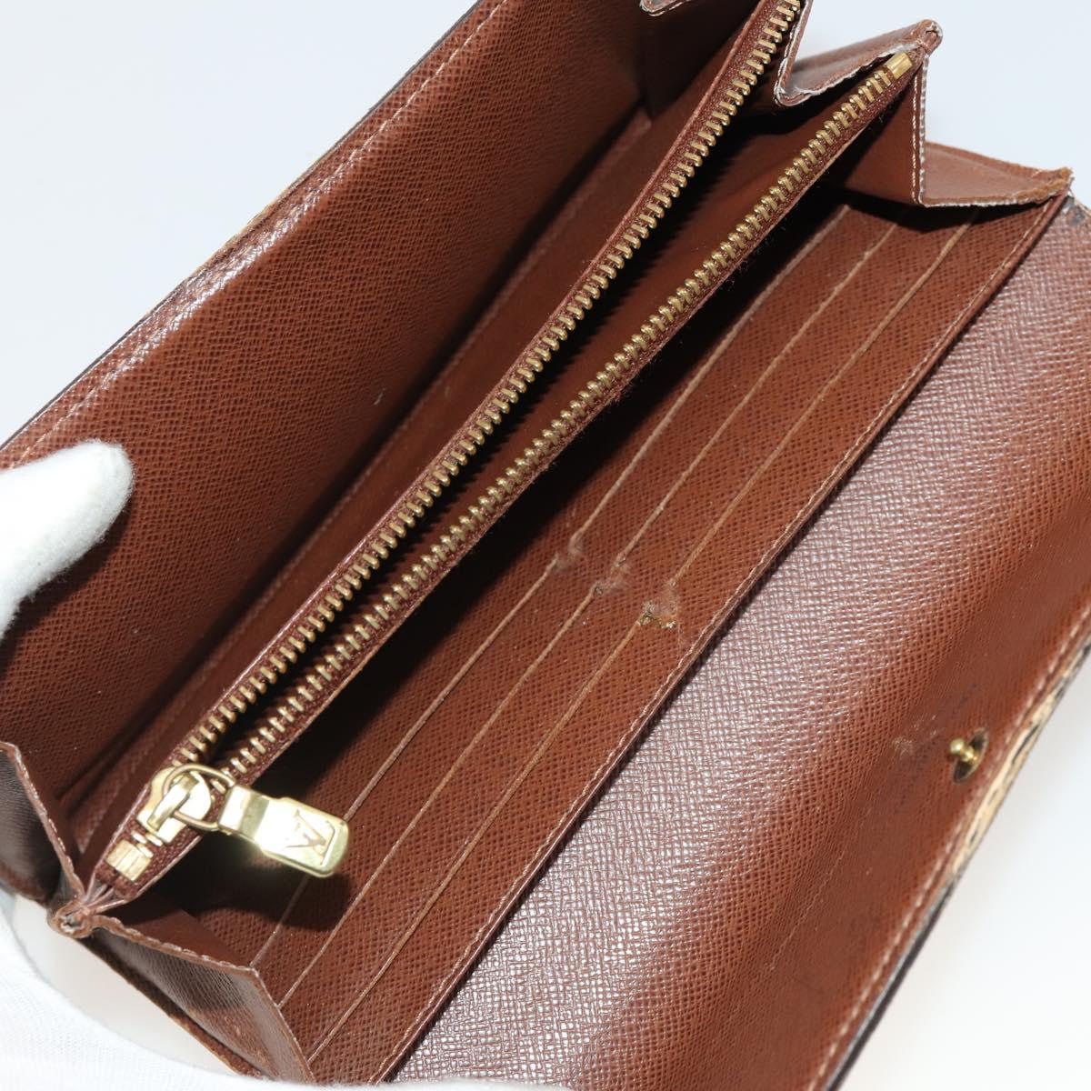 LOUIS VUITTON Monogram Wallet 10 Set LV Auth CB149