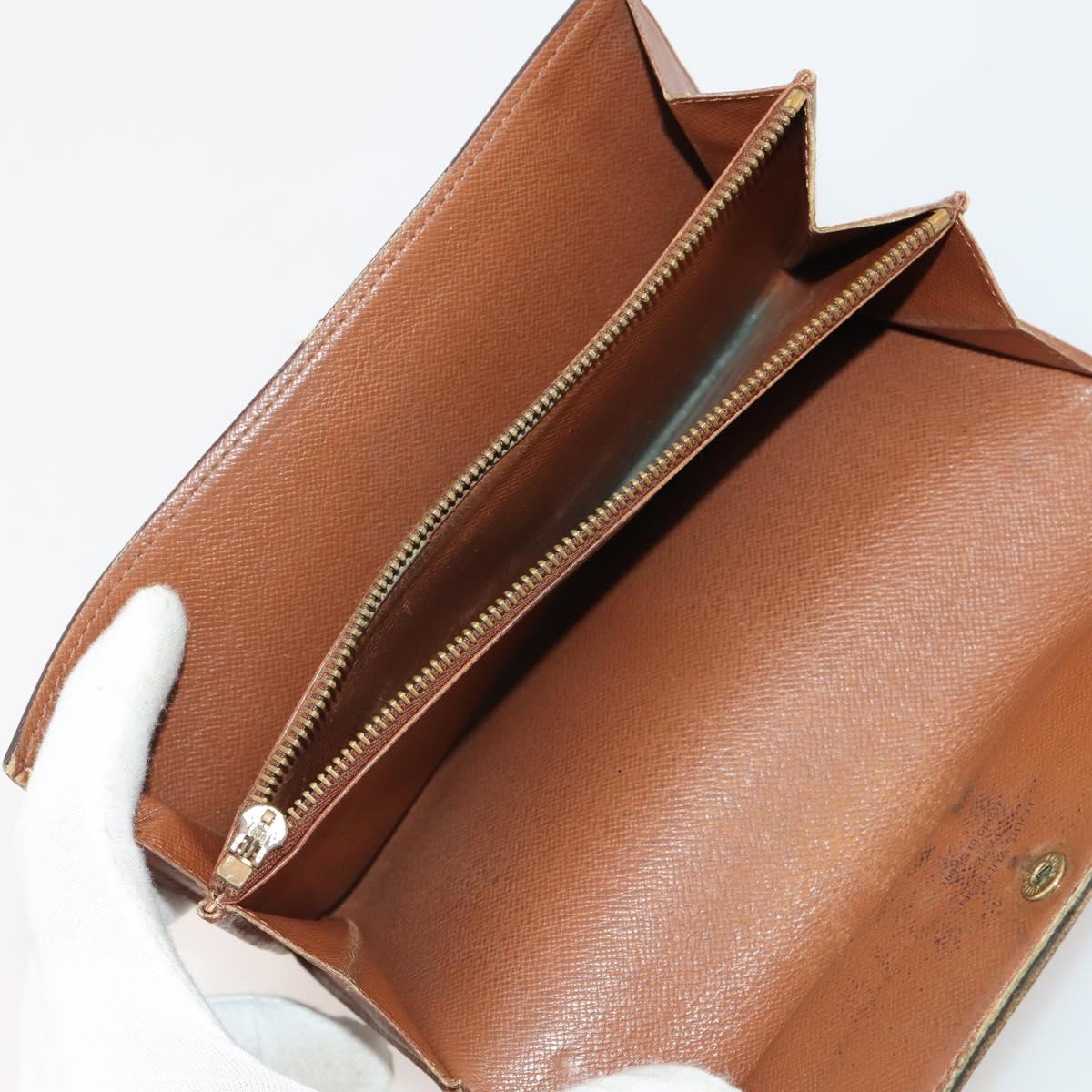 LOUIS VUITTON Monogram Wallet 10 Set LV Auth CB149