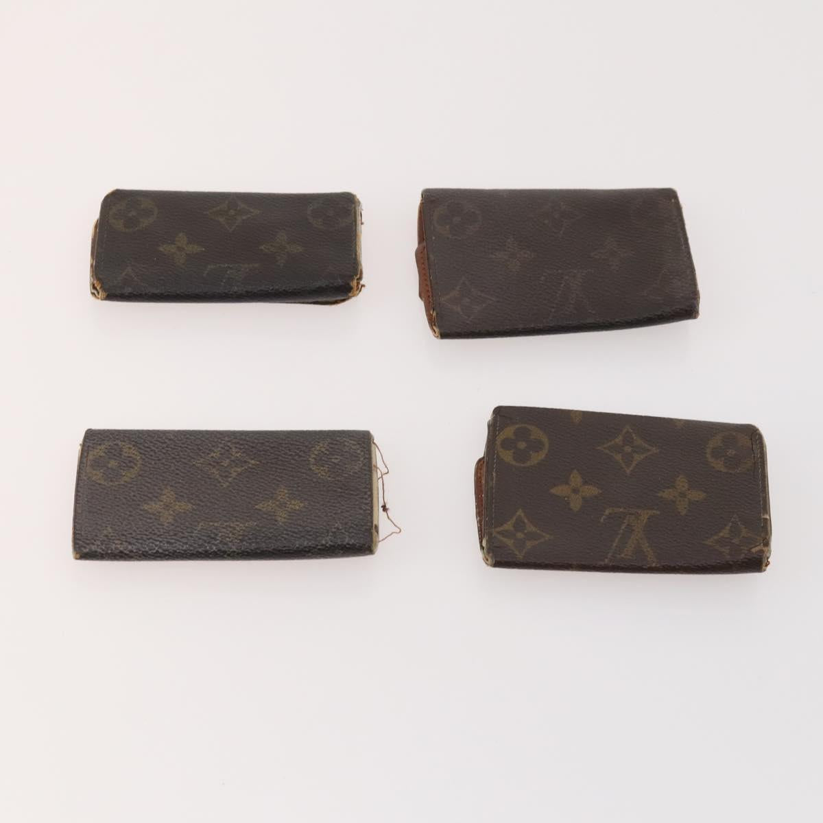LOUIS VUITTON Monogram Key Case 10 Set LV Auth CB161