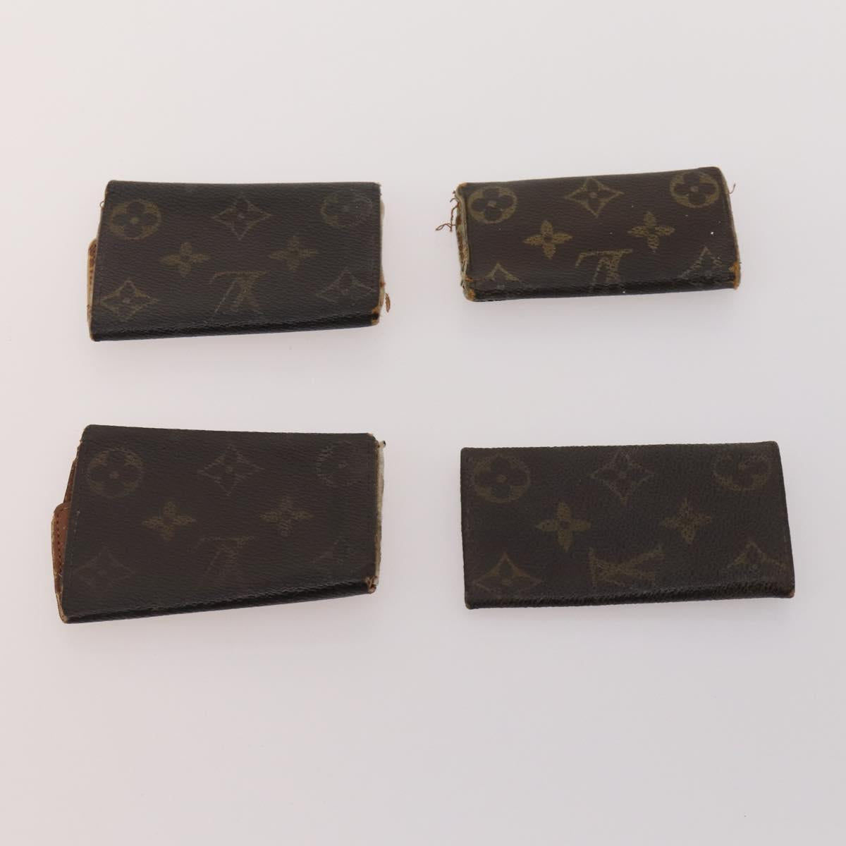 LOUIS VUITTON Monogram Key Case 10 Set LV Auth CB162