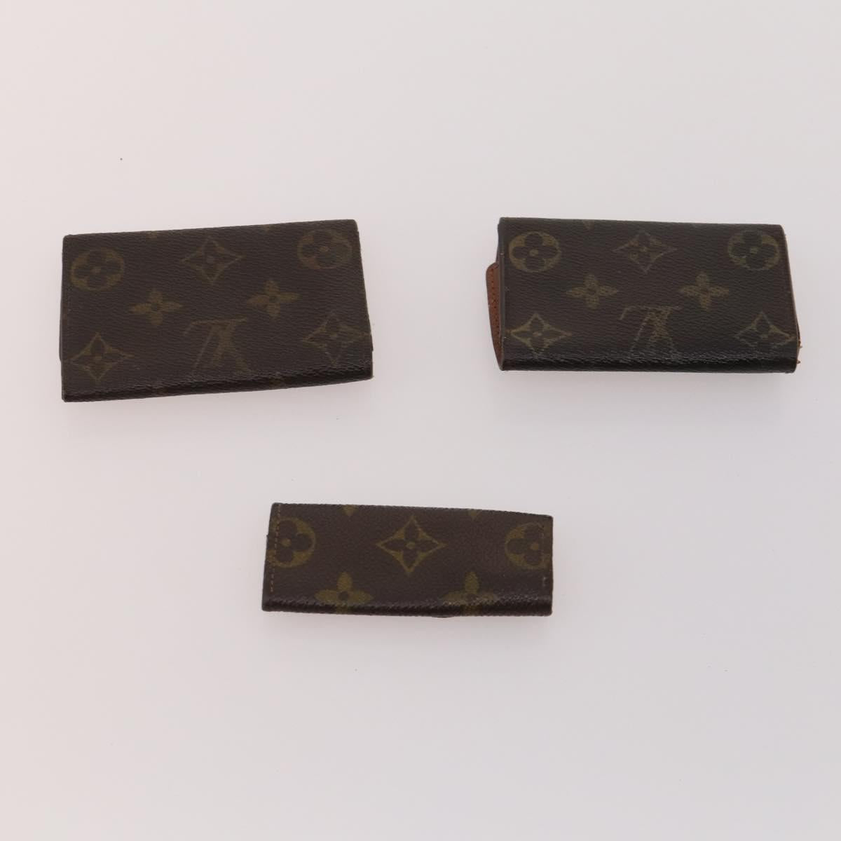 LOUIS VUITTON Monogram Key Case 10 Set LV Auth CB163