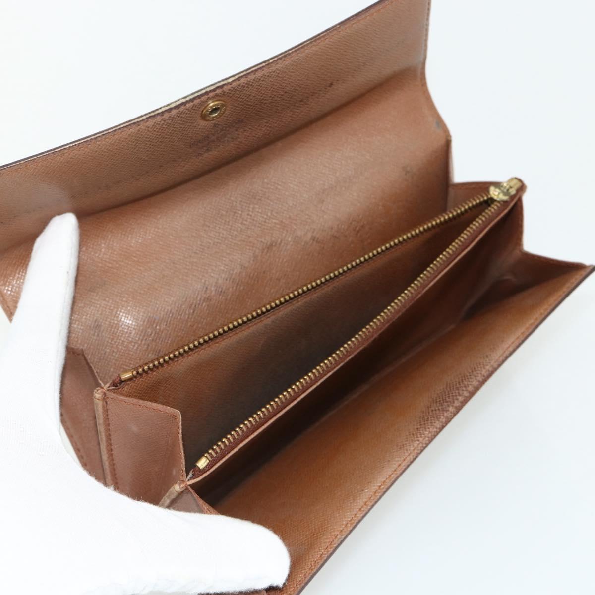 LOUIS VUITTON Monogram Wallet 10 Set LV Auth CB174
