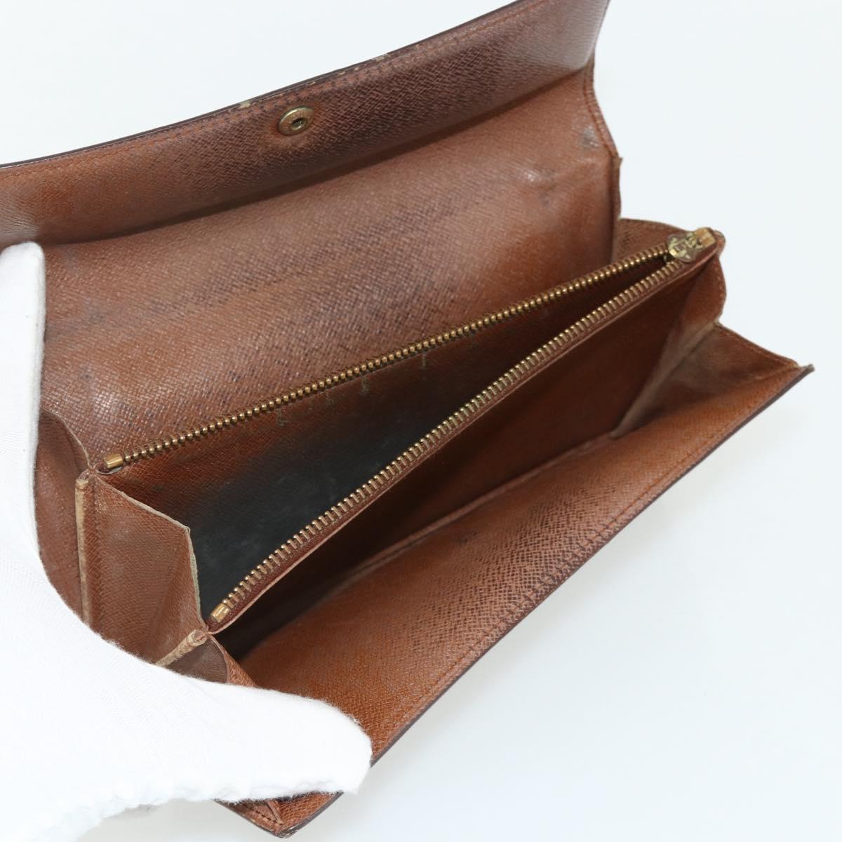 LOUIS VUITTON Monogram Wallet 10 Set LV Auth CB174
