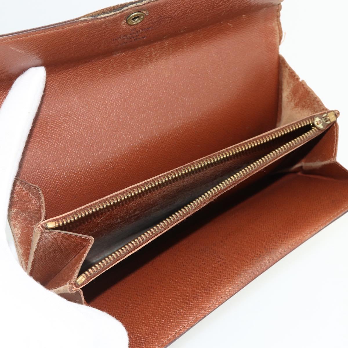 LOUIS VUITTON Monogram Wallet 10 Set LV Auth CB184