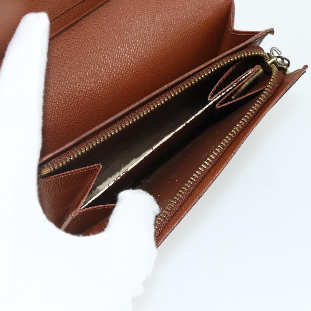 LOUIS VUITTON Monogram Wallet 10 Set LV Auth CB184