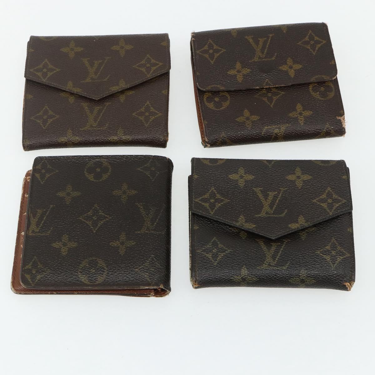 LOUIS VUITTON Monogram Wallet 10 Set LV Auth CB184
