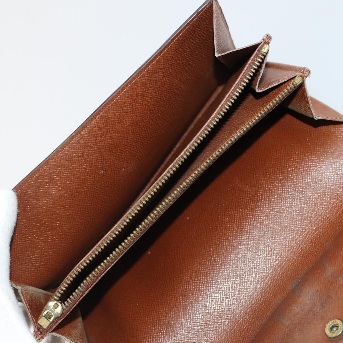 LOUIS VUITTON Monogram Wallet 10 Set LV Auth CB185