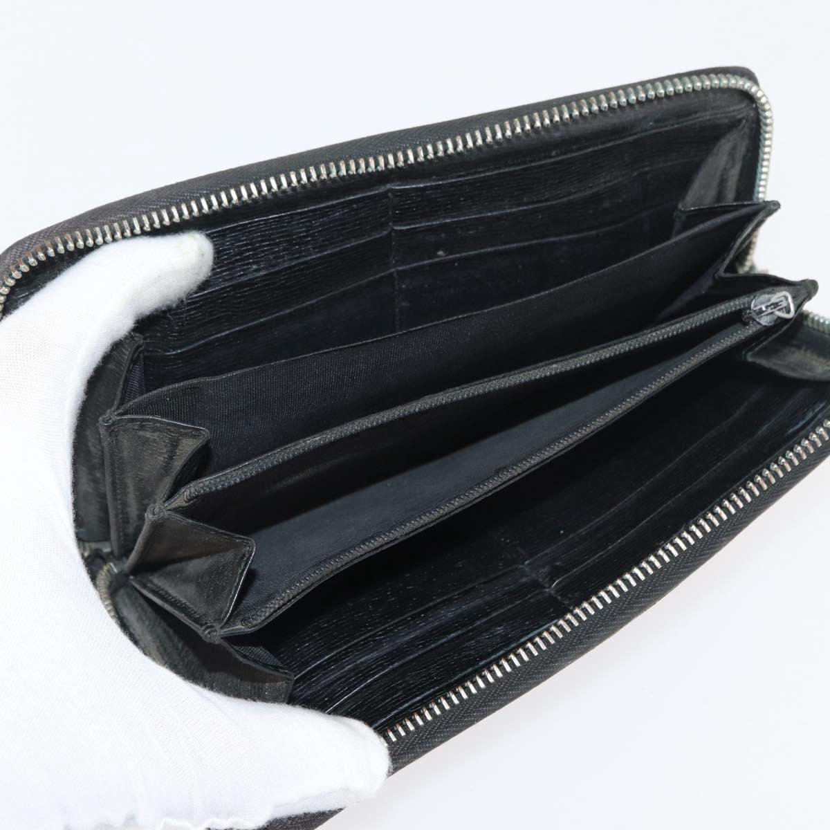 GUCCI GG Canvas Wallet Leather 10 Set Beige Black pink Auth CB189