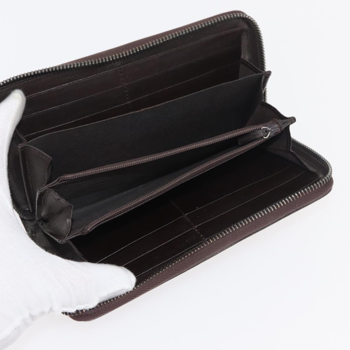 GUCCI GG Canvas Wallet Leather 10 Set Beige Black pink Auth CB189