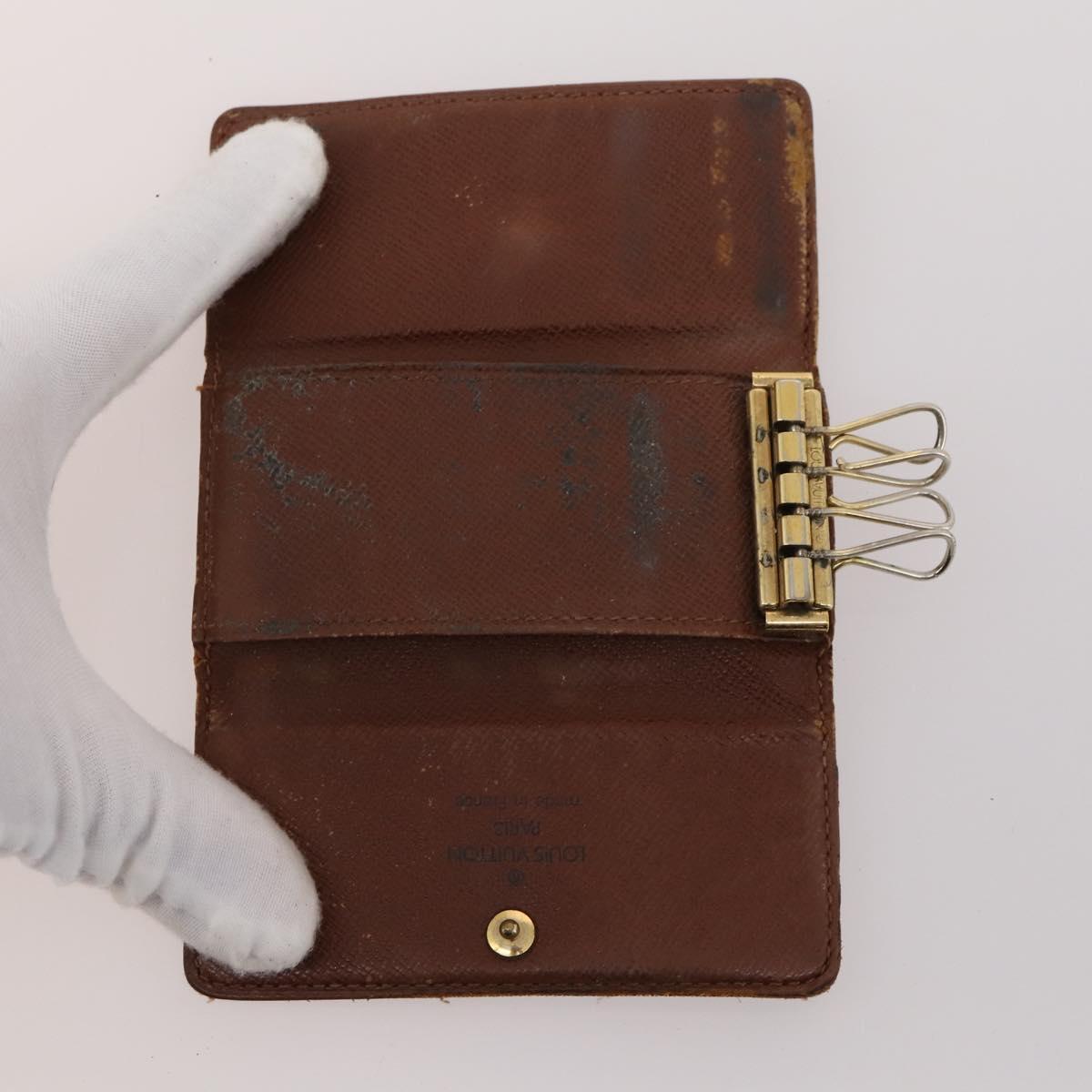 LOUIS VUITTON Monogram Key Case 10 Set LV Auth CB193