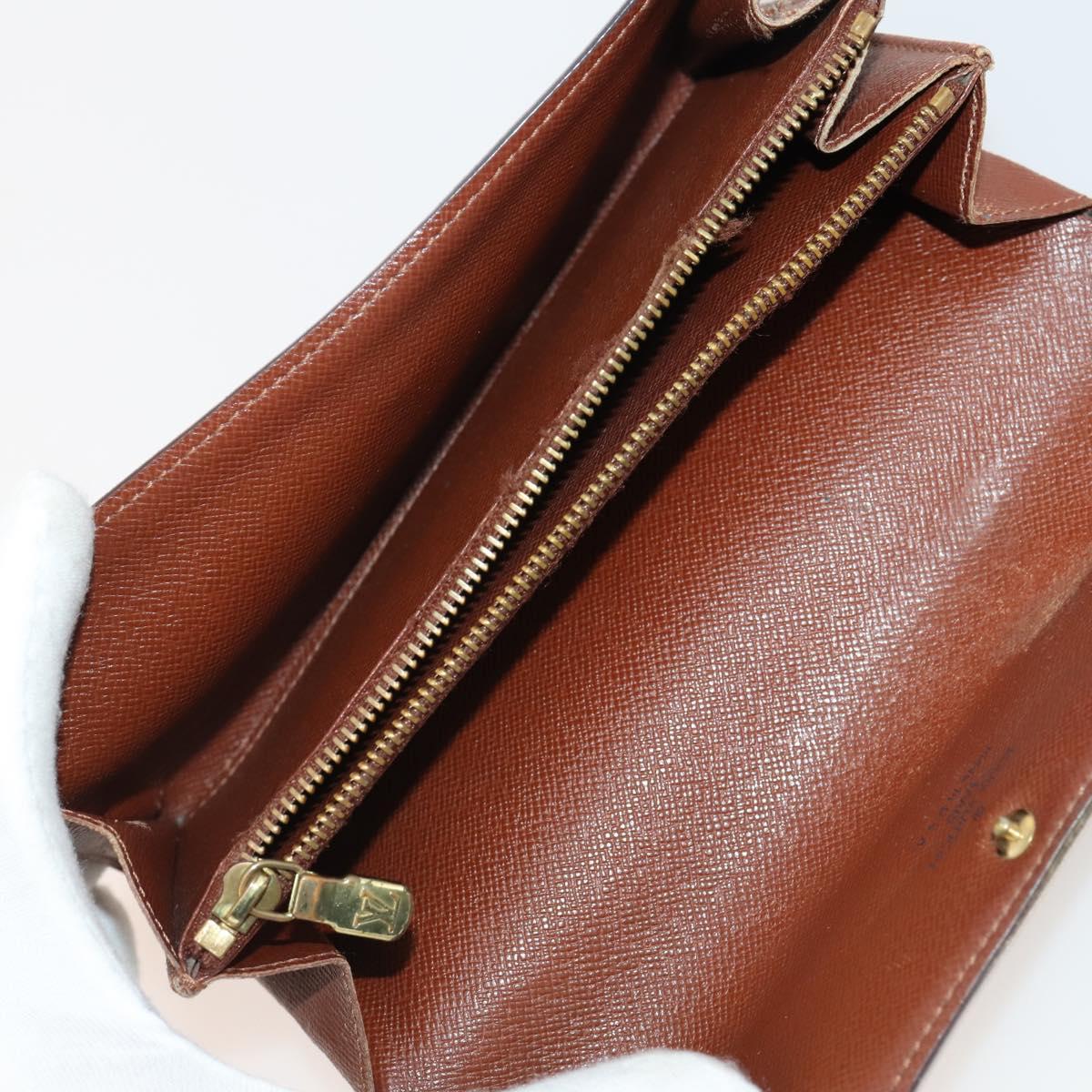 LOUIS VUITTON Monogram Wallet 10 Set LV Auth CB201