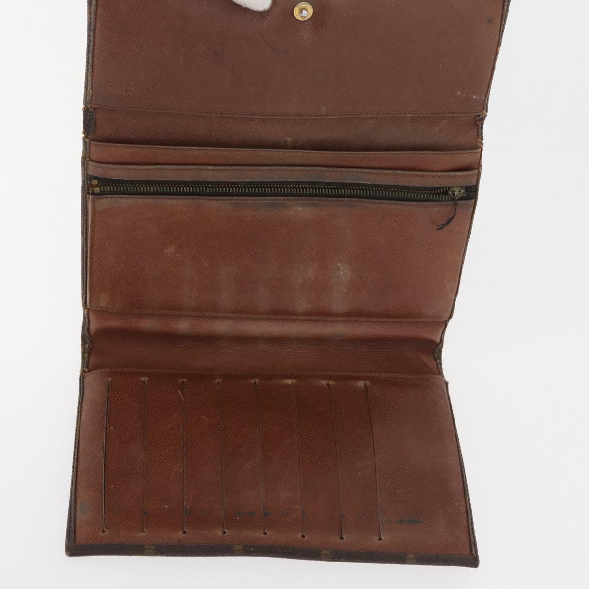 LOUIS VUITTON Monogram Wallet 10 Set LV Auth CB220