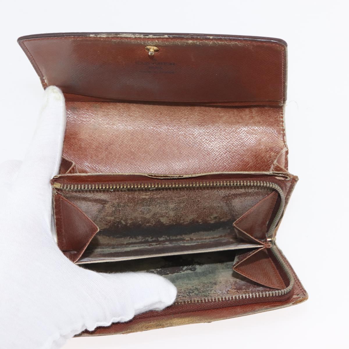 LOUIS VUITTON Monogram Wallet 10 Set LV Auth CB221