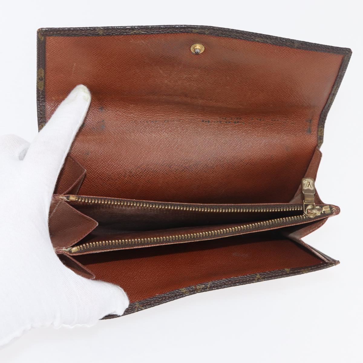 LOUIS VUITTON Monogram Wallet 10 Set LV Auth CB222