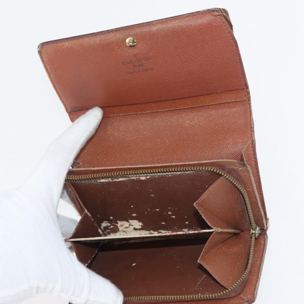 LOUIS VUITTON Monogram Wallet 10 Set LV Auth CB225