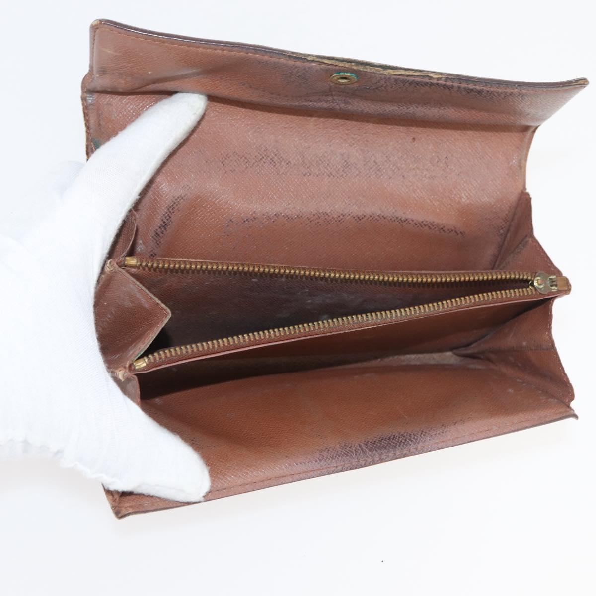 LOUIS VUITTON Monogram Wallet 10 Set LV Auth CB226
