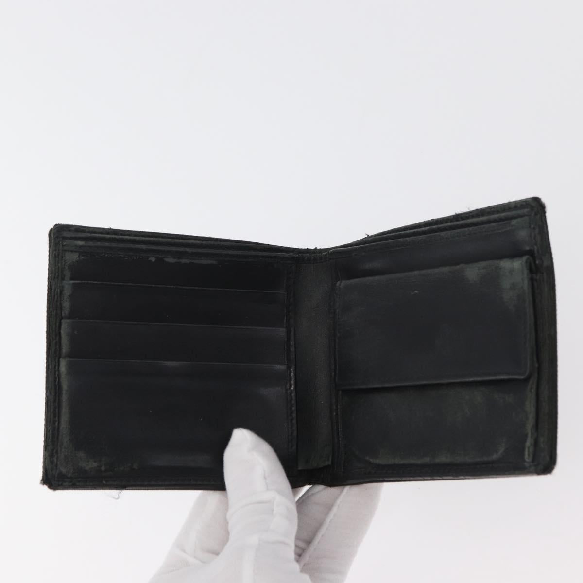 GUCCI GG Canvas Guccissima Wallet Leather 10 Set Beige Black Navy Auth CB237