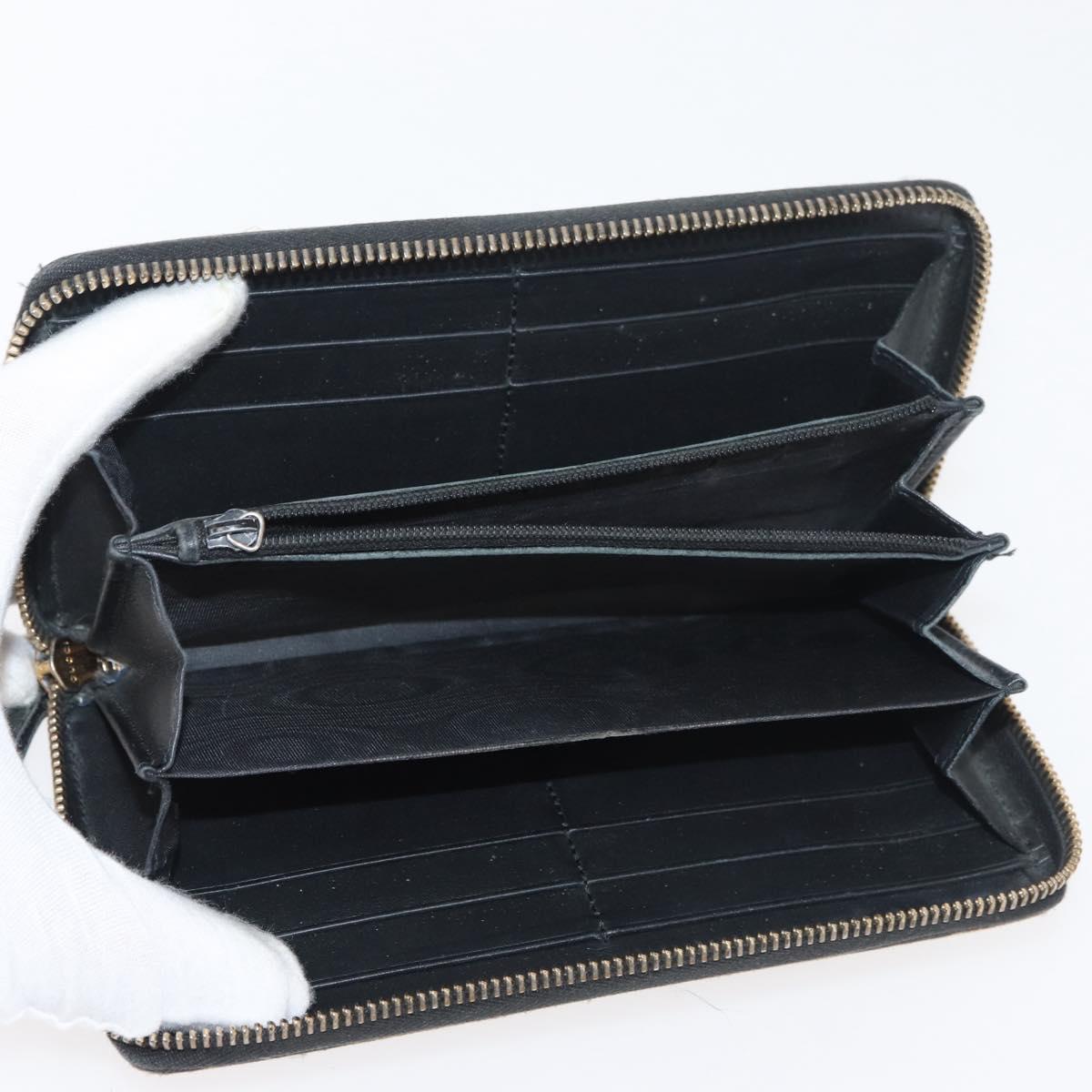 GUCCI GG Canvas Guccissima Wallet Leather 10 Set Beige Black Brown Auth CB238