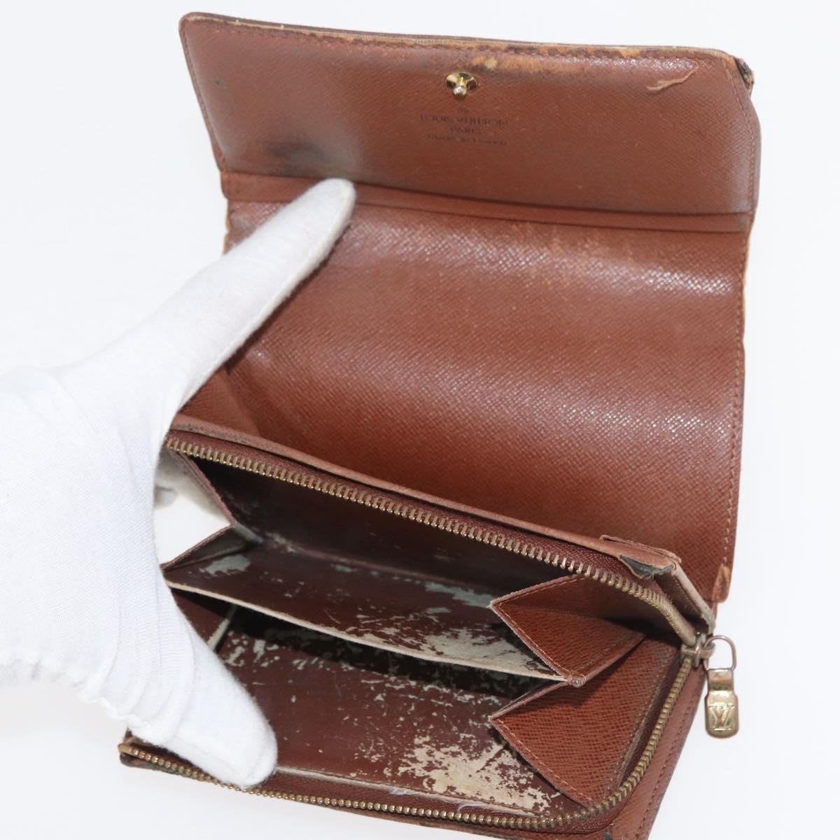 LOUIS VUITTON Monogram Wallet 10 Set LV Auth CB260