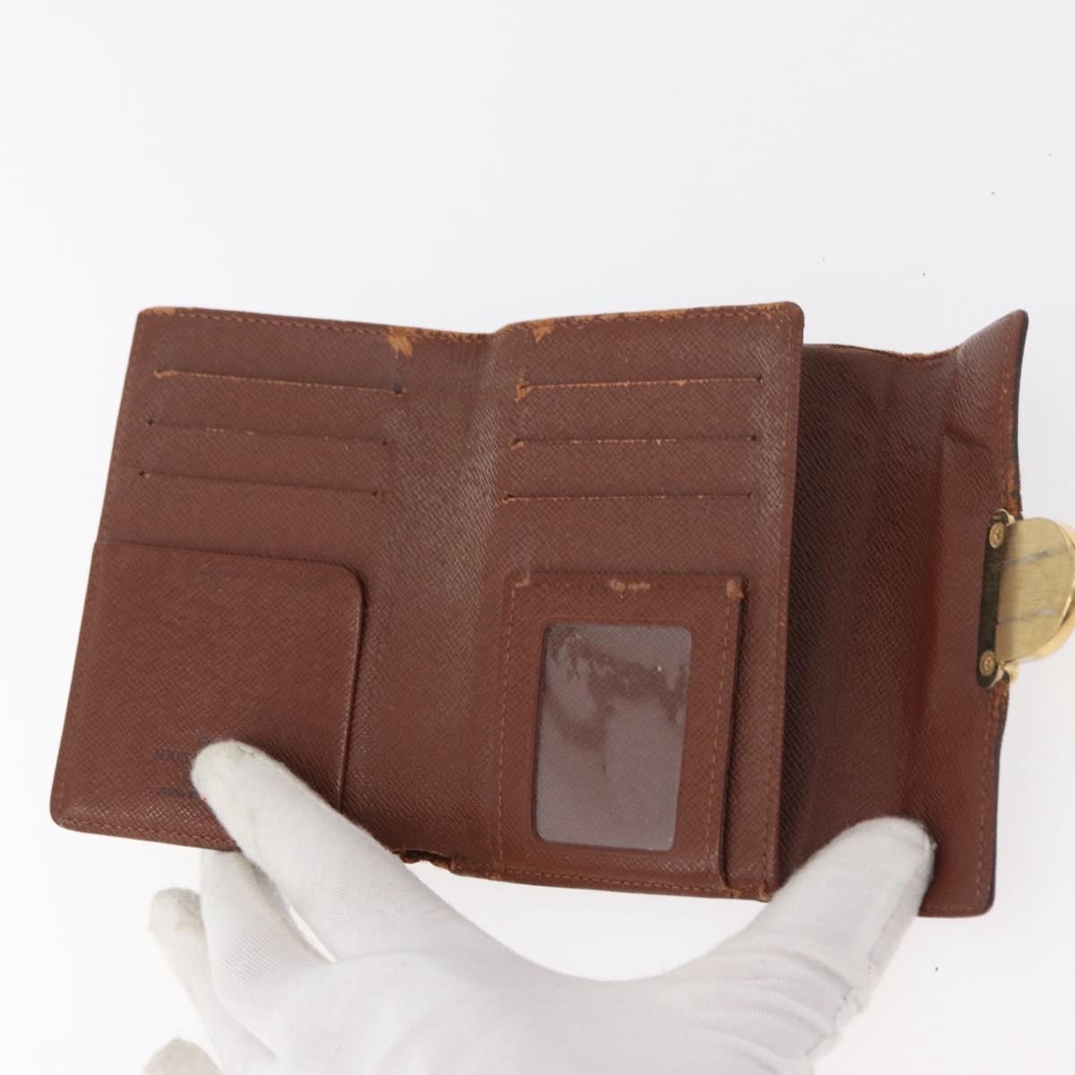 LOUIS VUITTON Monogram Wallet 10 Set LV Auth CB261