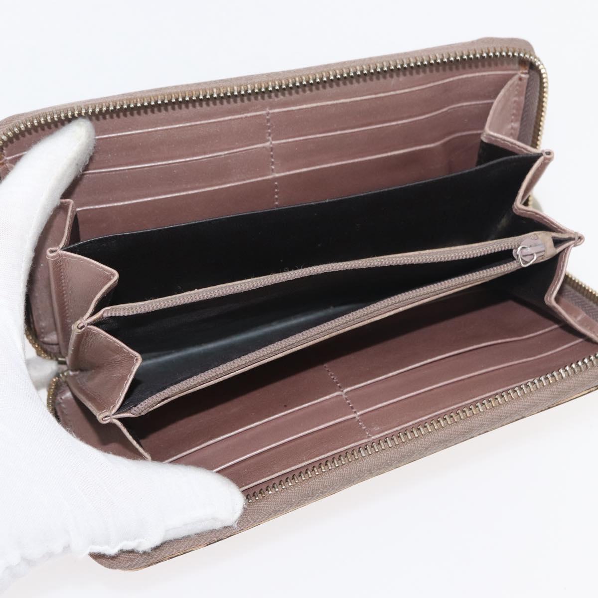 GUCCI GG Canvas Guccissima Wallet Leather 10 Set Beige Black Brown Auth CB268