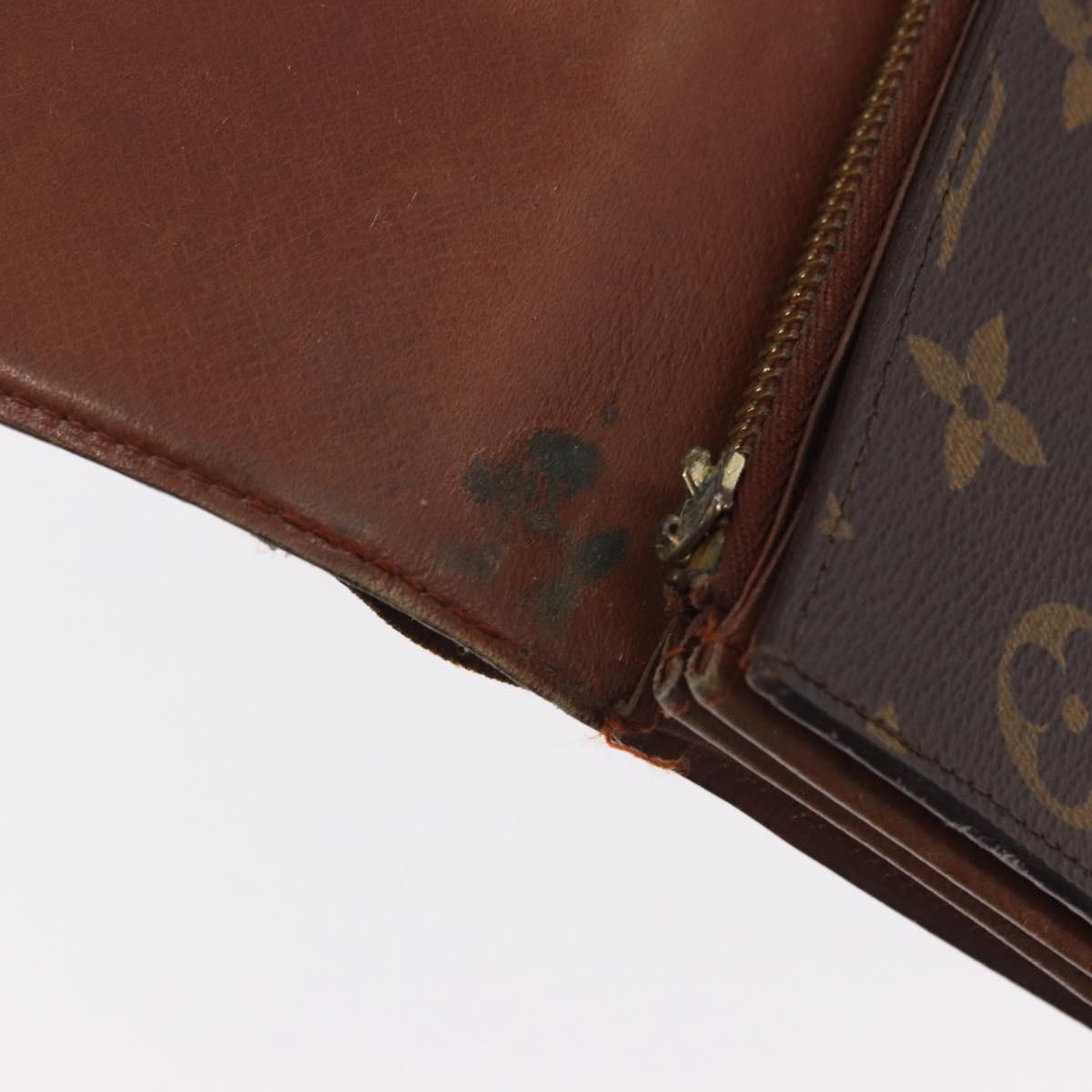 LOUIS VUITTON Monogram Wallet 10 Set LV Auth CB274