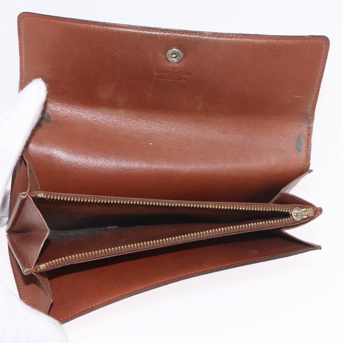 LOUIS VUITTON Monogram Wallet 10 Set LV Auth CB274