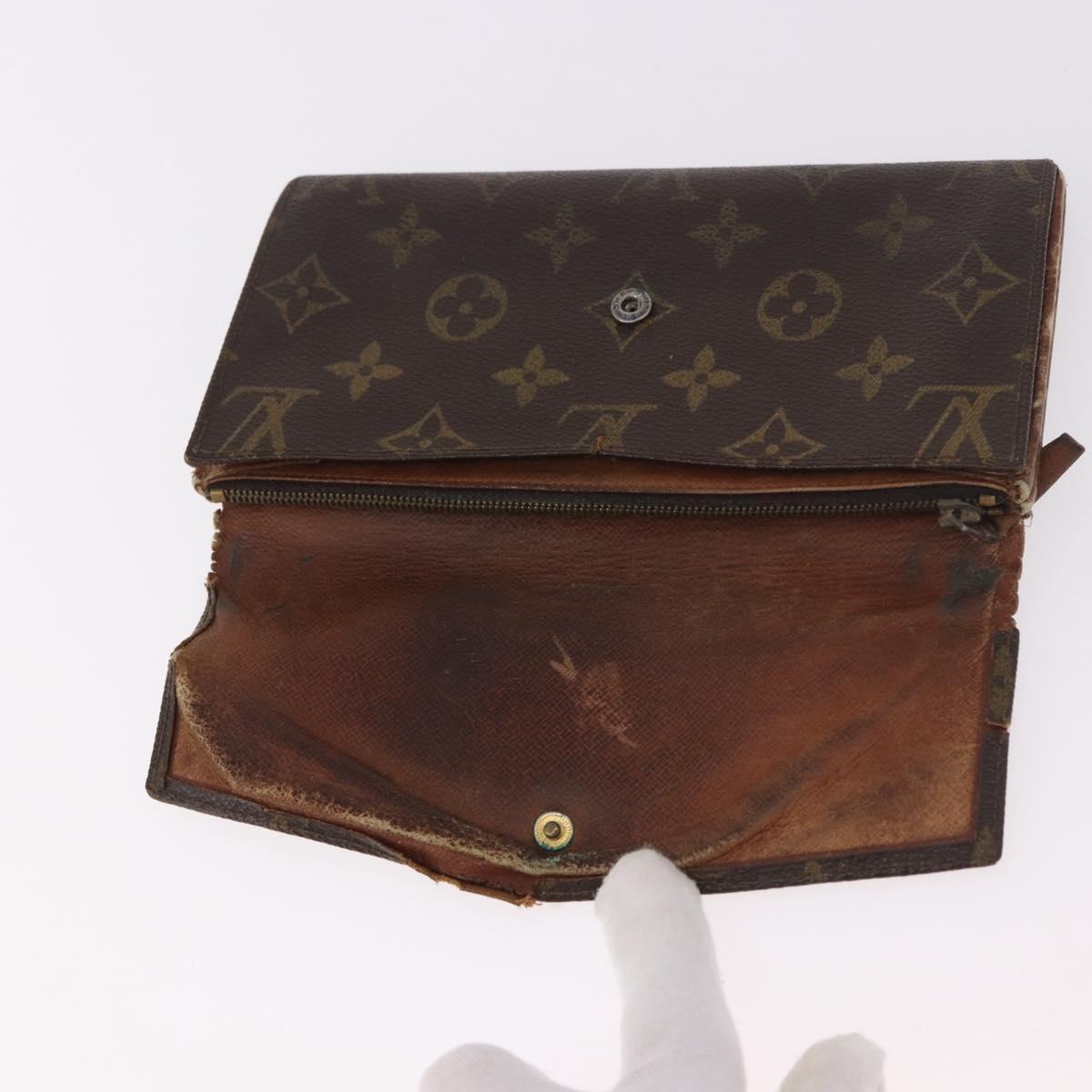 LOUIS VUITTON Monogram Wallet 10 Set LV Auth CB274