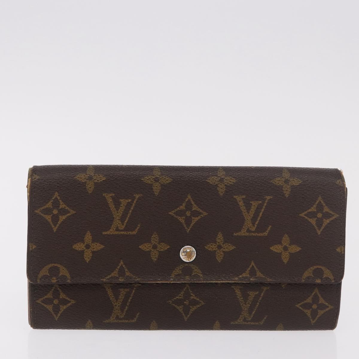 LOUIS VUITTON Monogram Wallet 10 Set LV Auth CB274