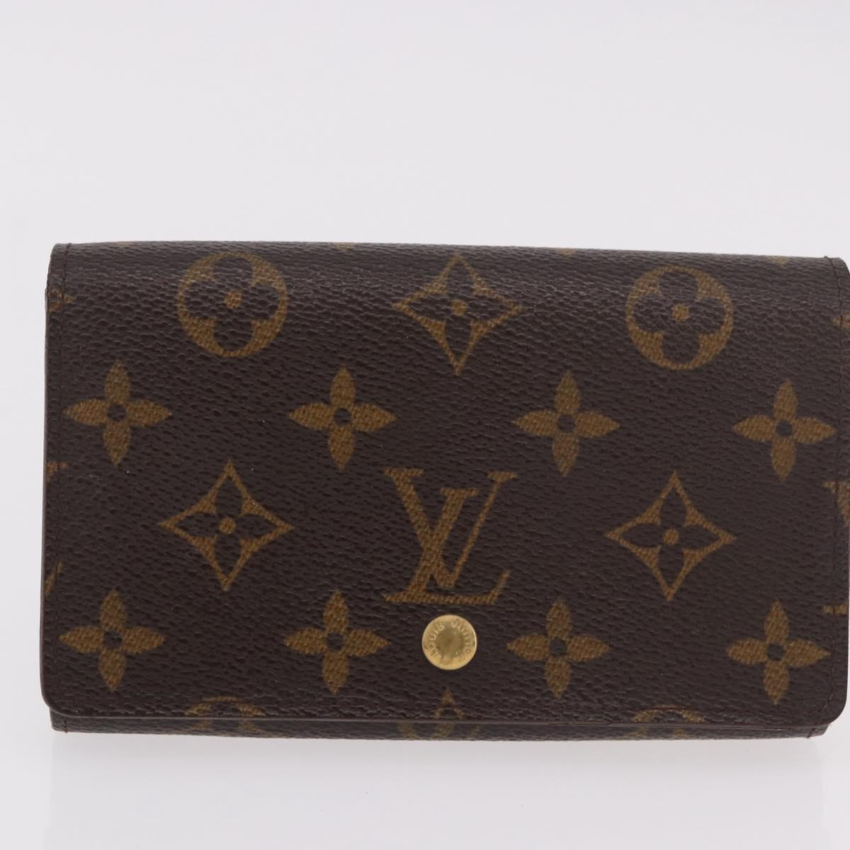 LOUIS VUITTON Monogram Wallet 10 Set LV Auth CB274