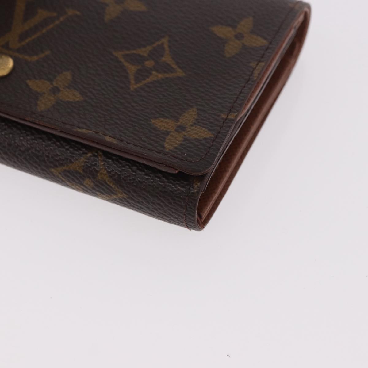 LOUIS VUITTON Monogram Wallet 10 Set LV Auth CB274