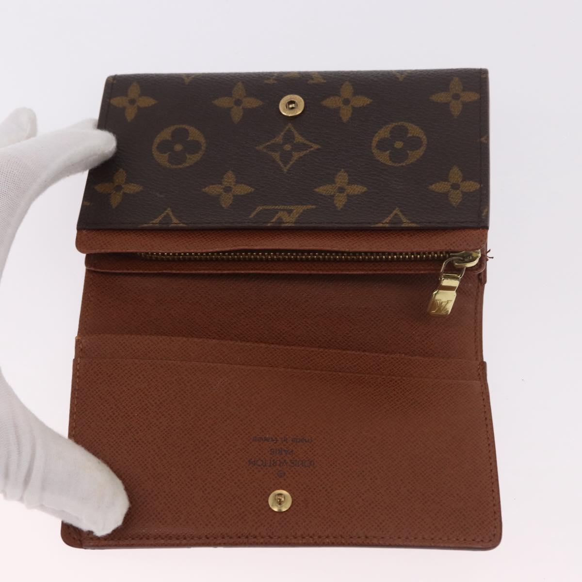 LOUIS VUITTON Monogram Wallet 10 Set LV Auth CB274