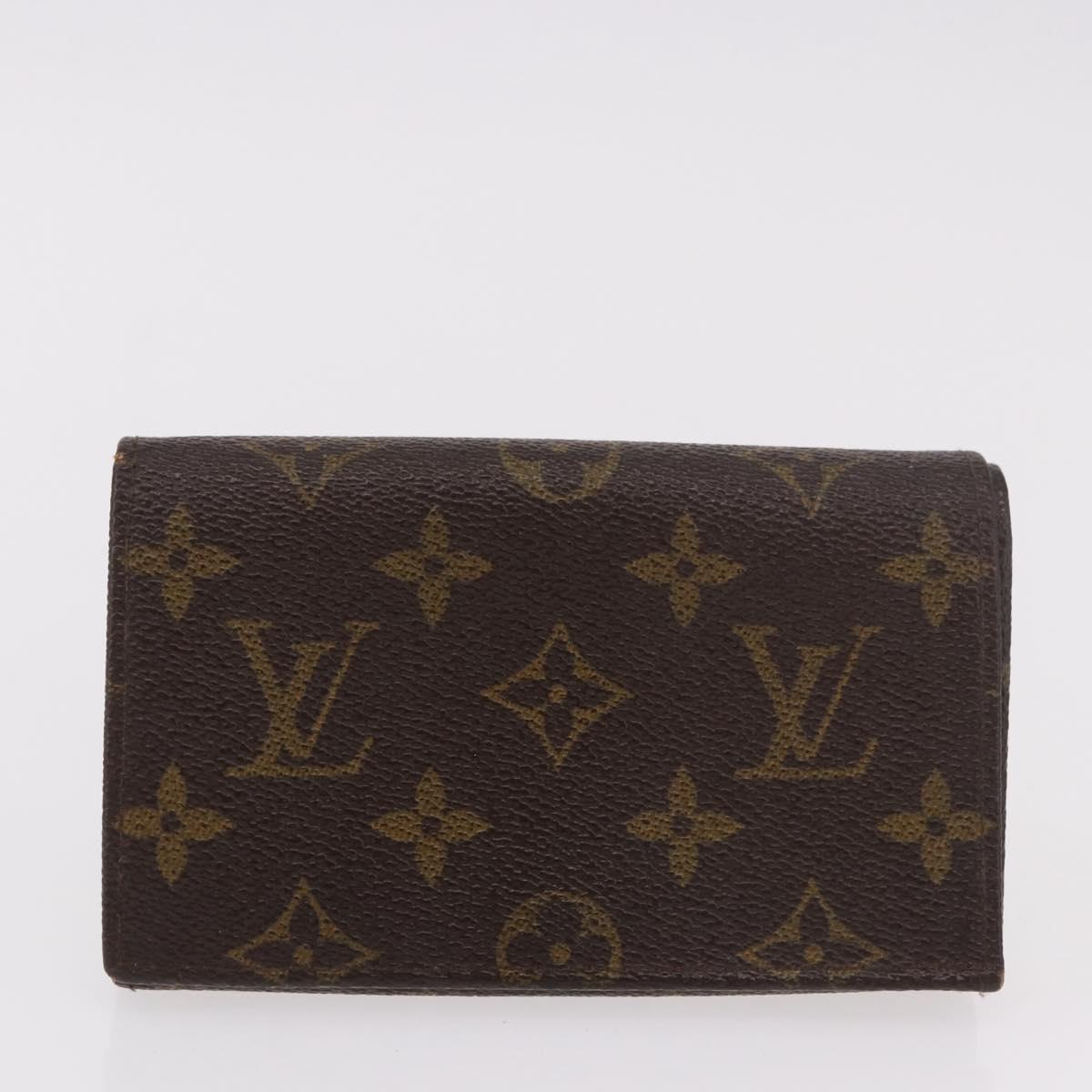 LOUIS VUITTON Monogram Wallet 10 Set LV Auth CB274
