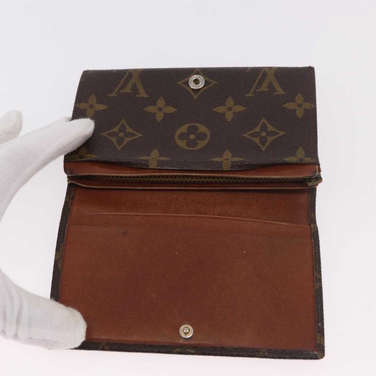 LOUIS VUITTON Monogram Wallet 10 Set LV Auth CB274