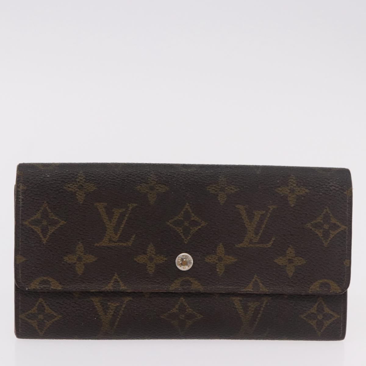 LOUIS VUITTON Monogram Wallet 10 Set LV Auth CB274