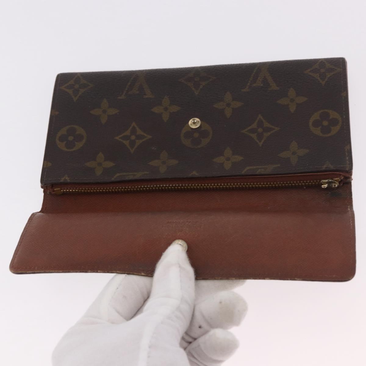 LOUIS VUITTON Monogram Wallet 10 Set LV Auth CB274