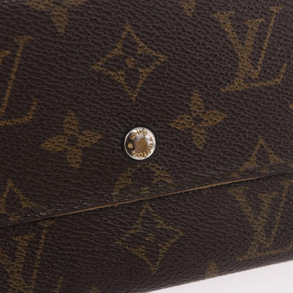LOUIS VUITTON Monogram Wallet 10 Set LV Auth CB274