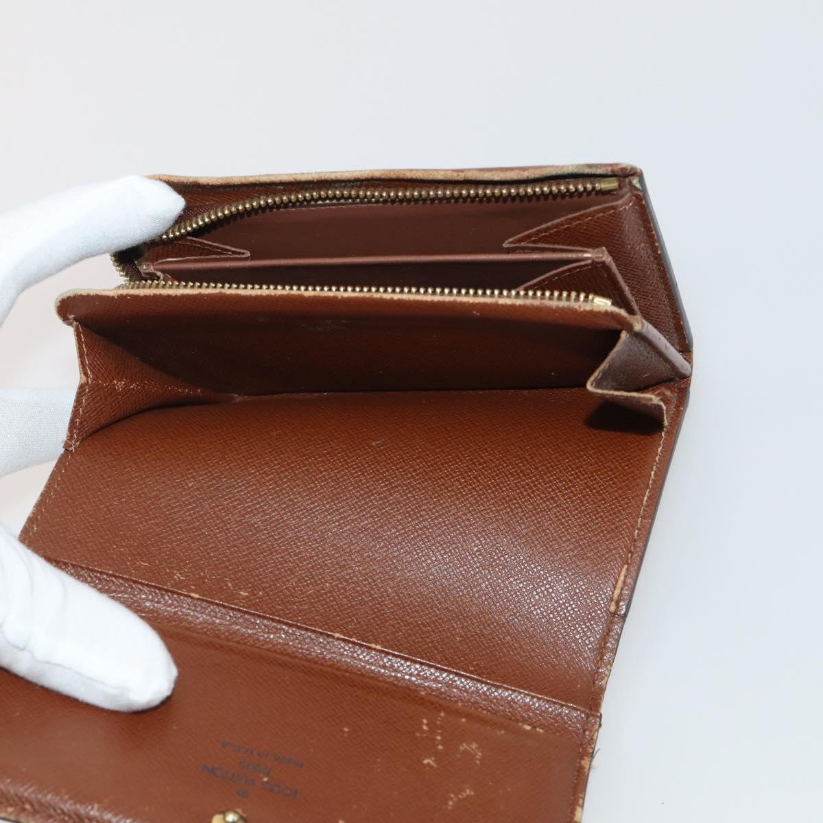 LOUIS VUITTON Monogram Wallet 10 Set LV Auth CB276