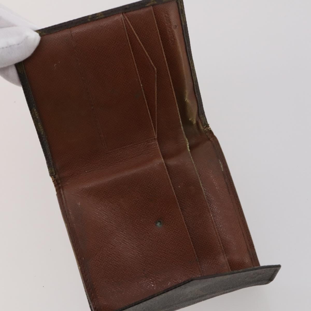LOUIS VUITTON Monogram Wallet 10 Set LV Auth CB276