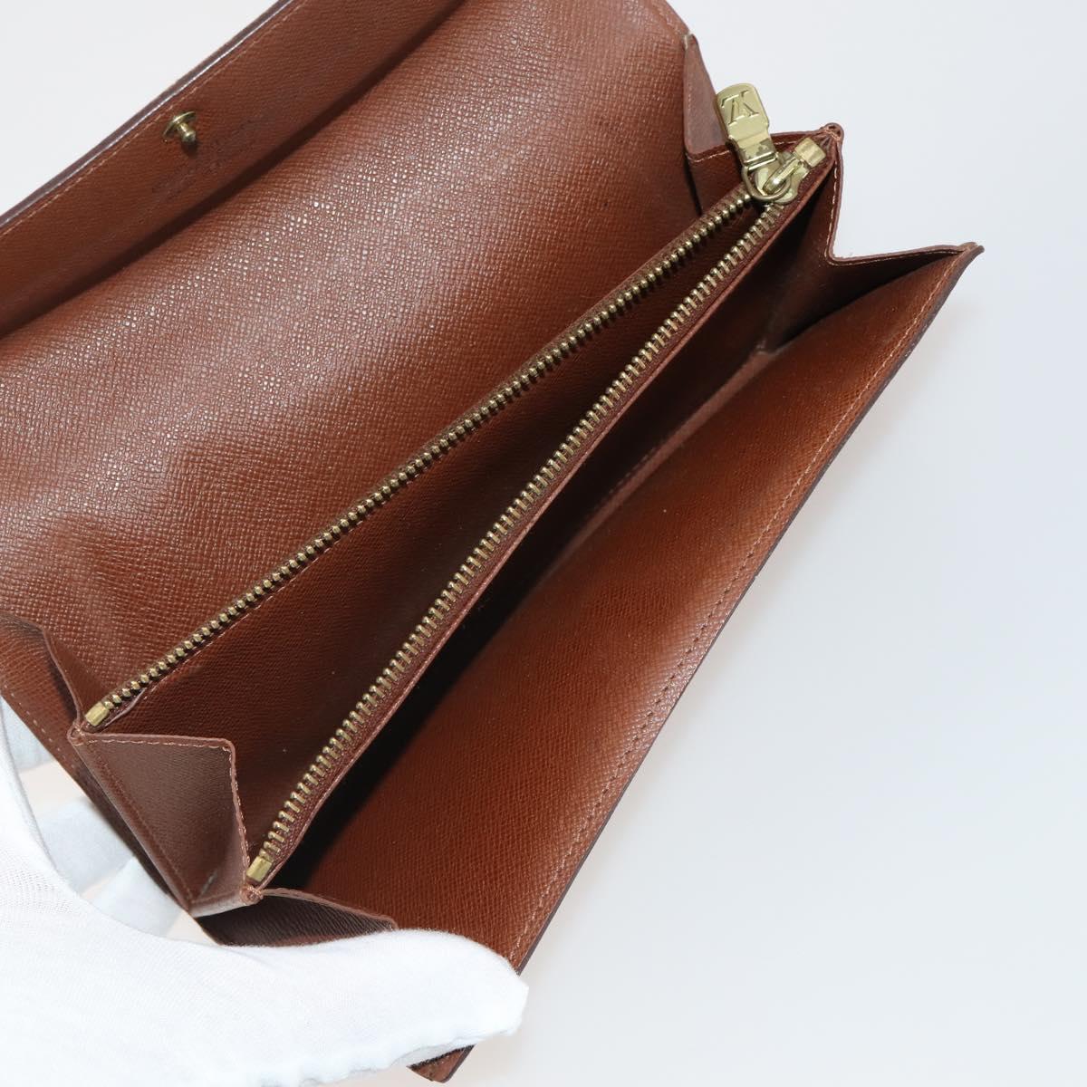 LOUIS VUITTON Monogram Wallet 10 Set LV Auth CB276
