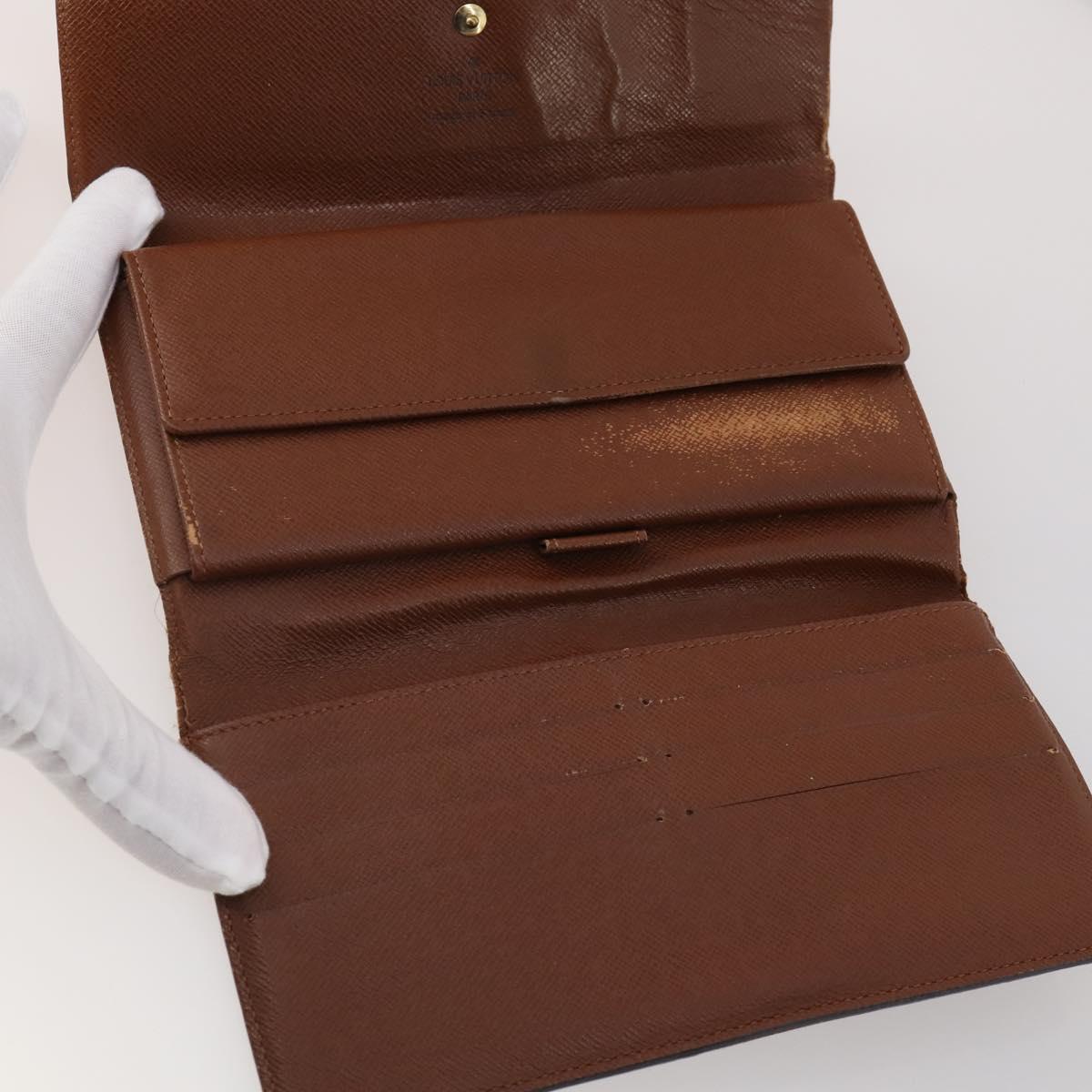 LOUIS VUITTON Monogram Wallet 10 Set LV Auth CB276