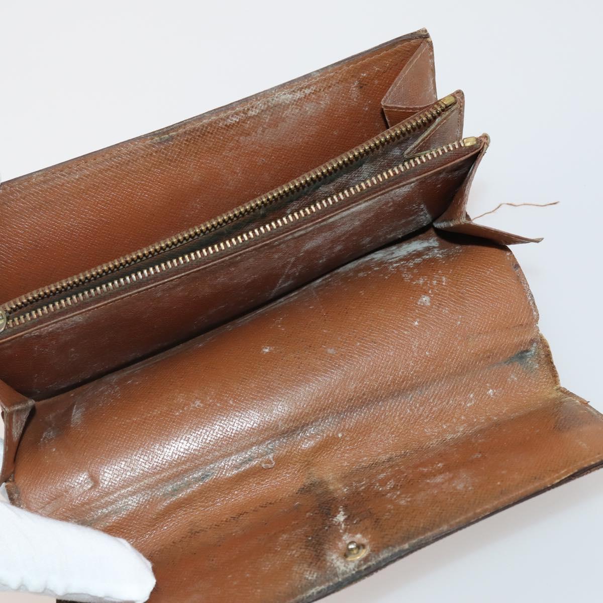 LOUIS VUITTON Monogram Wallet 10 Set LV Auth CB276