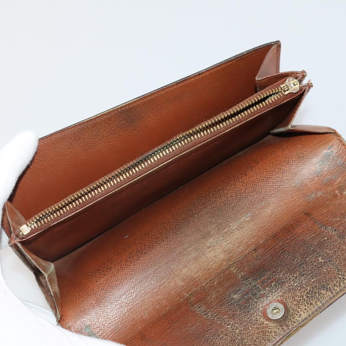 LOUIS VUITTON Monogram Wallet 10 Set LV Auth CB277