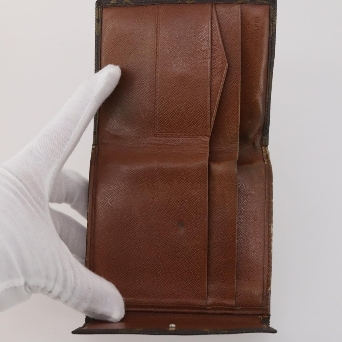 LOUIS VUITTON Monogram Wallet 10 Set LV Auth CB277